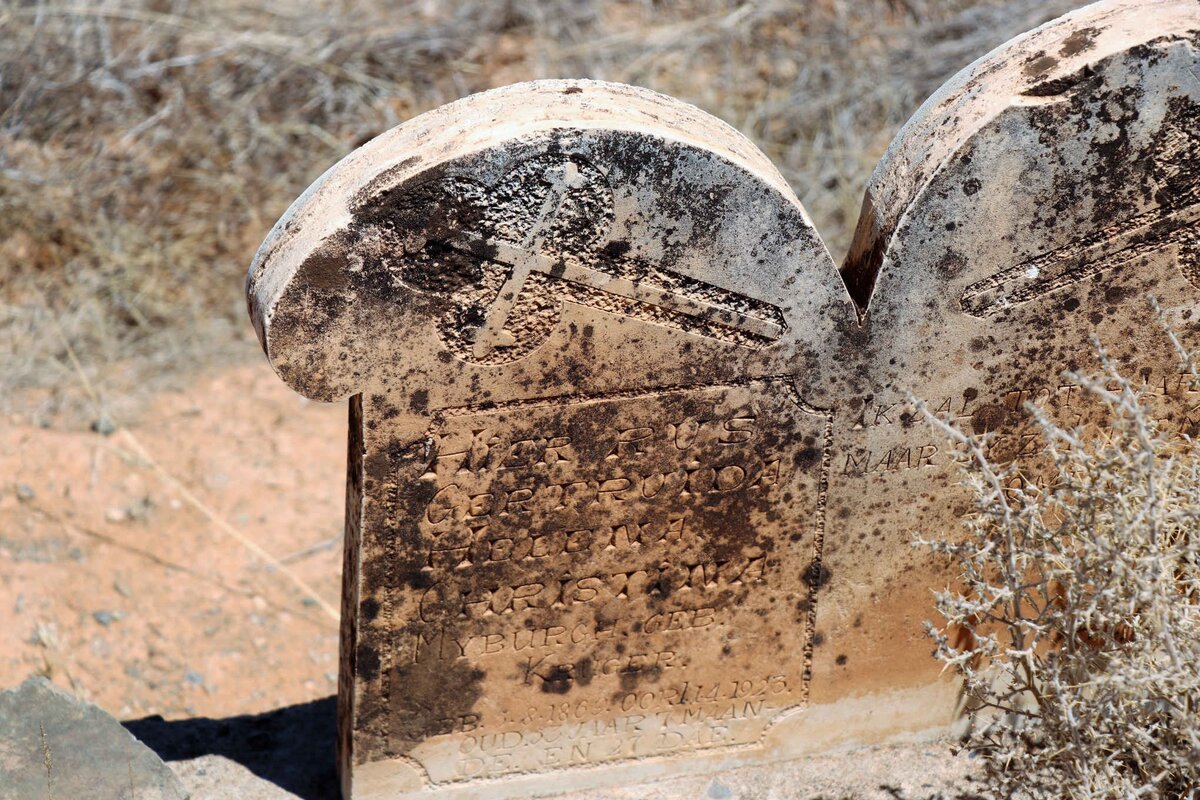 MYBURGH Gertruida Helena Christina nee KRUGER 1869-1923