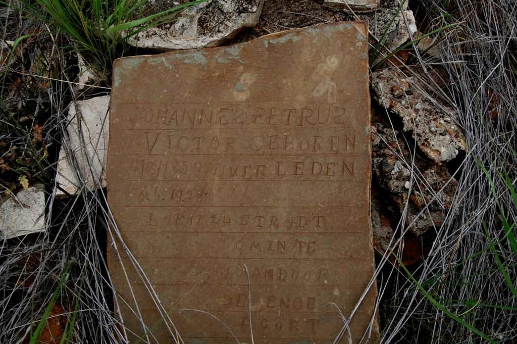 VICTOR Johannes Petrus 1854-1928