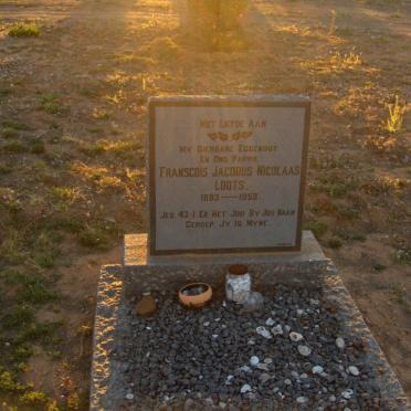 LOOTS Franscois Jacobus Nicolaas 1893-1958