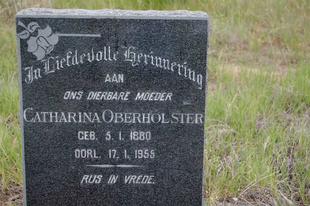 OBERHOLSTER Catharina Petronella Christina née VICTOR 1880-1955