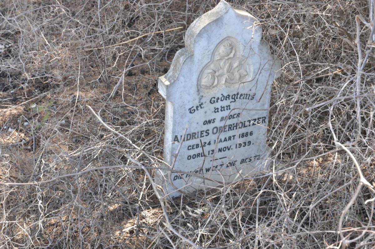 OBERHOLTZER Andries 1886-1939