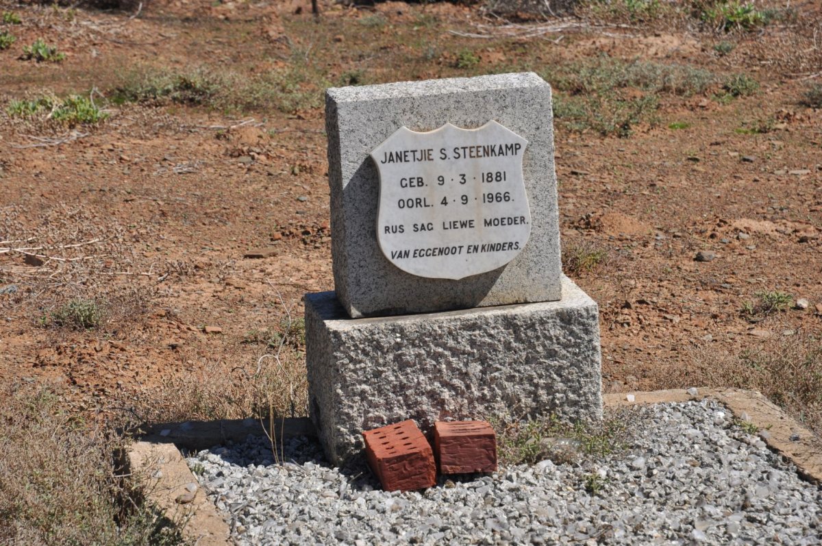 STEENKAMP Janetjie S. 1881-1966