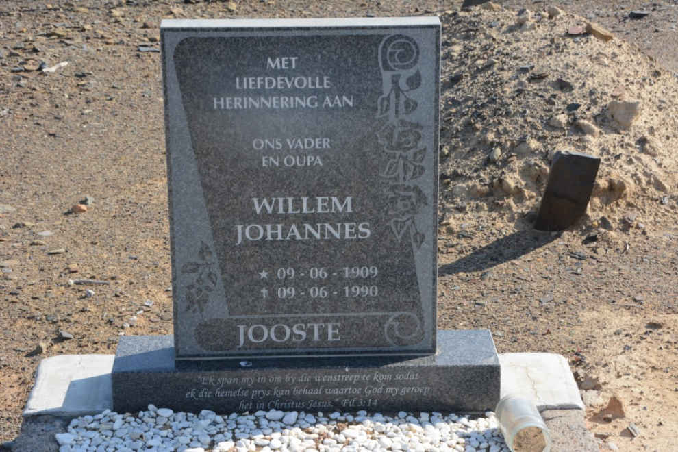 JOOSTE Willem Johannes 1909-1990