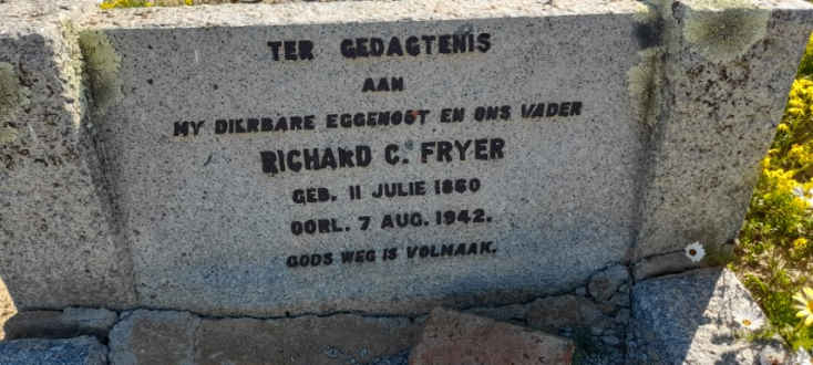 FRYER Richard C. 1860-1942