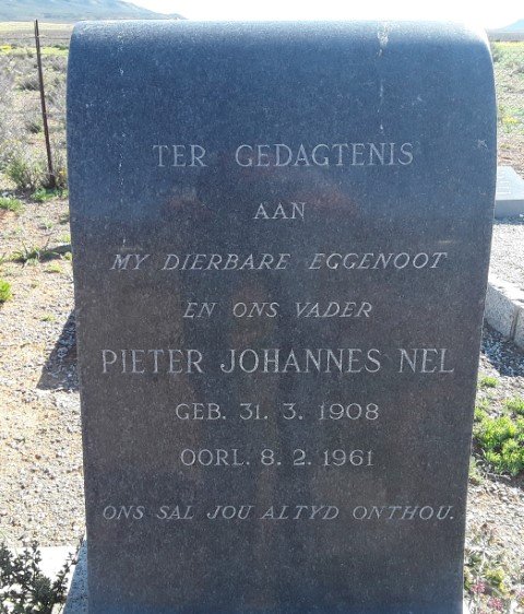 NEL Pieter Johannes 1908-1961