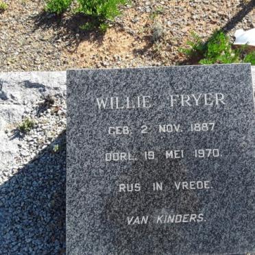 FRYER Willie 1887-1970