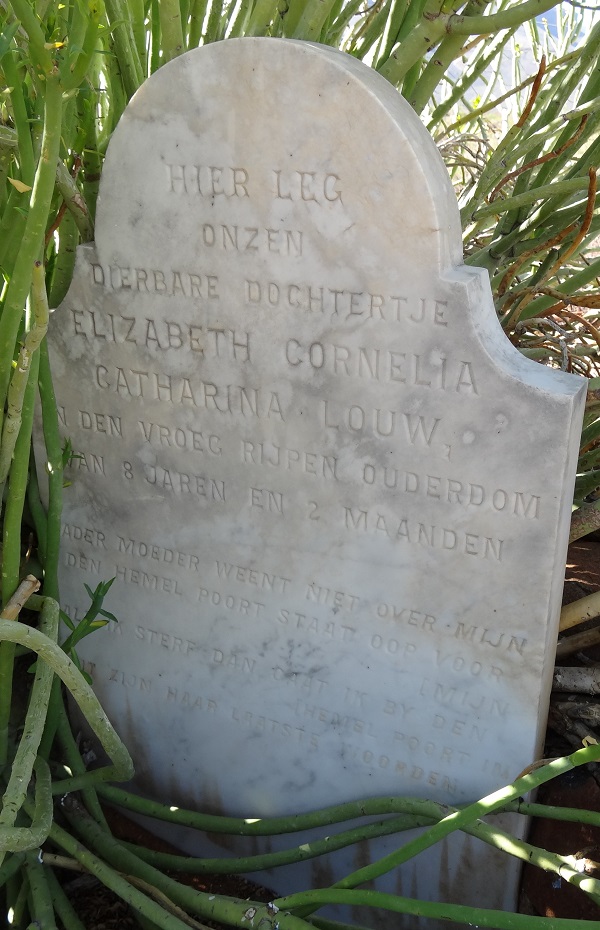 LOUW Elizabeth Cornelia Catharina