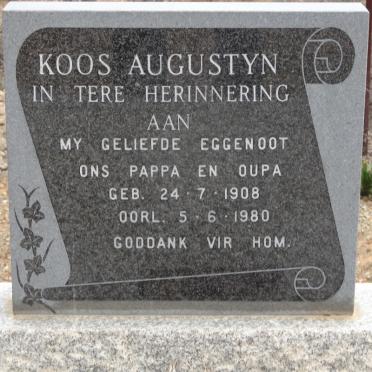 AUGUSTYN Koos 1908-1980