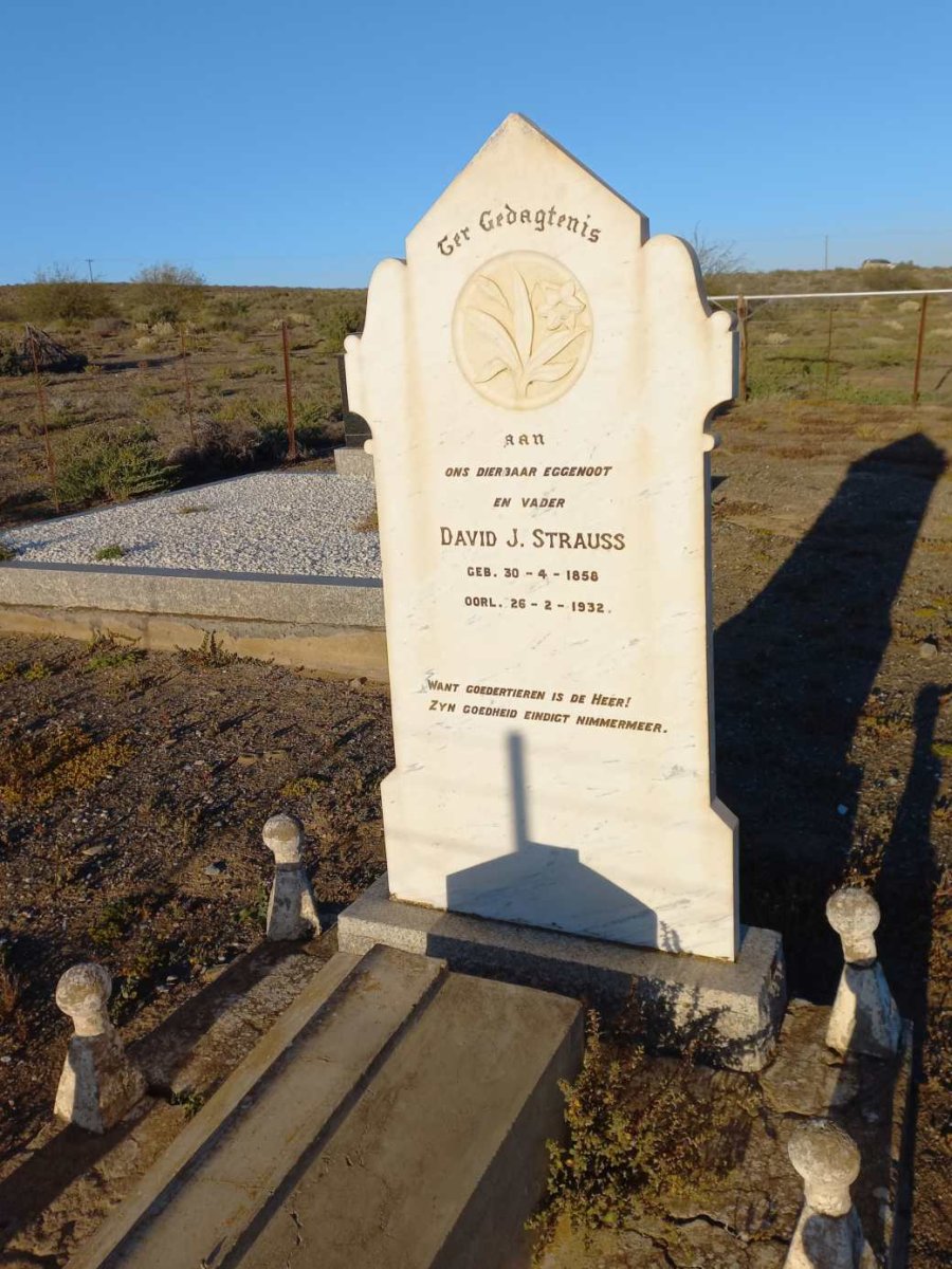 STRAUSS David J. 1858-1932