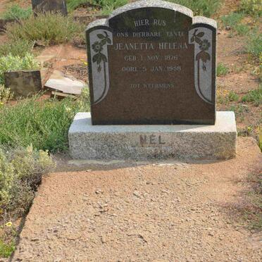 NEL Jeanetta Helena 1876-1958