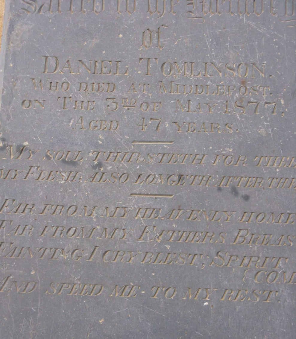 TOMLINSON Daniel -1877