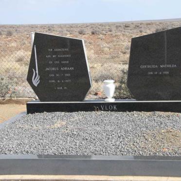 VLOK Jacobus Adriaan 1923-1977 &amp; Gertruida Mathilda 1938-