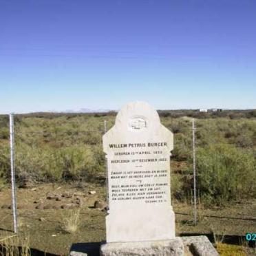 Northern Cape, CALVINIA district, Brandvlei, Zoutputs, farm cemetery