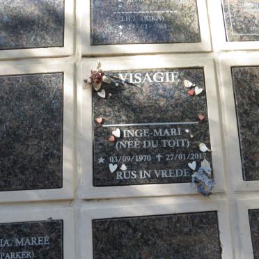 VISAGIE Inge-Mari nee DU TOIT 1970-2017