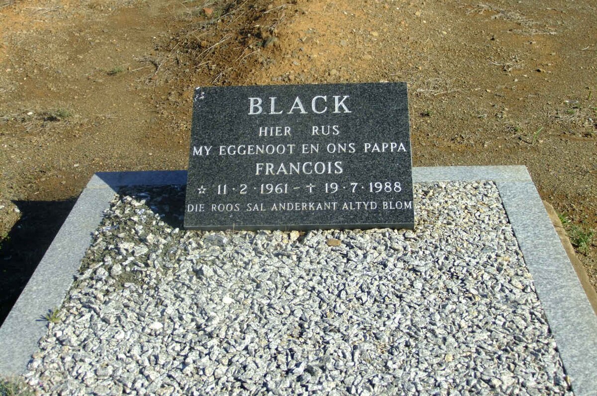 BLACK Francois 1961-1988