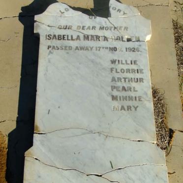 HOLDEN Isabella Maria -1926