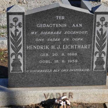LICHTHART Hendrik H.J. 1888-1959