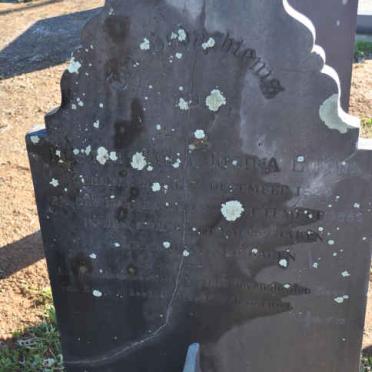 LOUW Hester Maria Josina 1824-1882