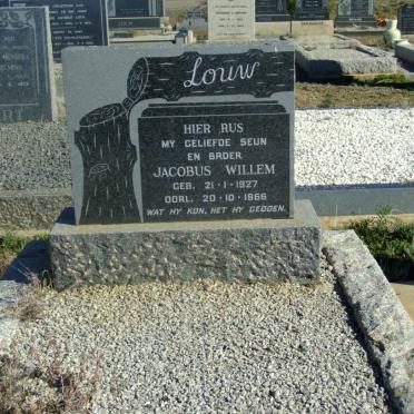 LOUW Jacobus Willem 1927-1966