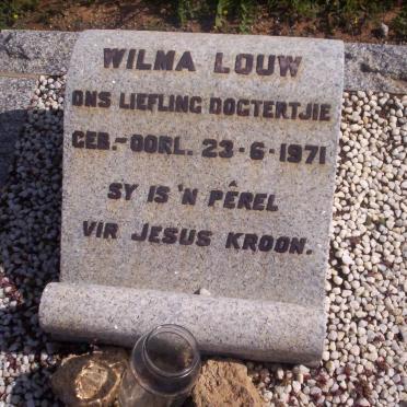 LOUW Wilma 1971-1971