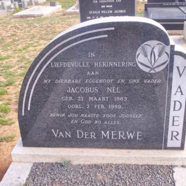 MERWE Jacobus Nel, van der 1883-1959 &amp; Elizabeth Catharina STRAUSS 1892-1969