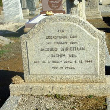 NEL Jacobus Christiaan Joachim 1860-1948