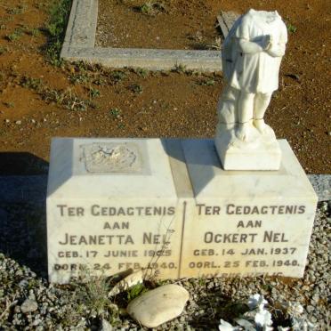 NEL Jeanetta 19?5-1940 :: NEL Ockert 1937-1940