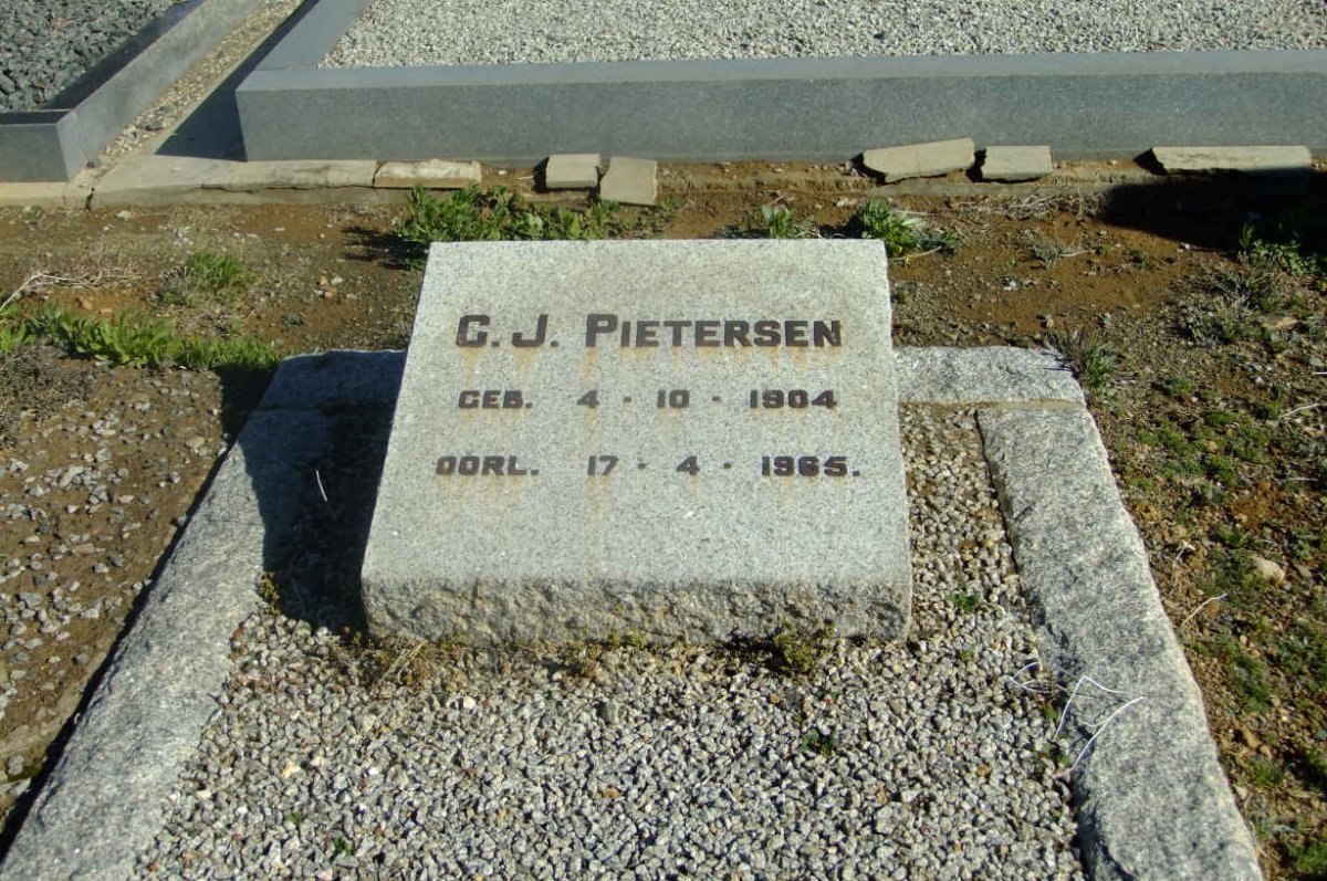 PIETERSE C.J. 1904-1965