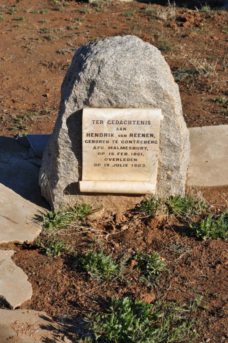 REENEN Hendrik, van 1861-1903