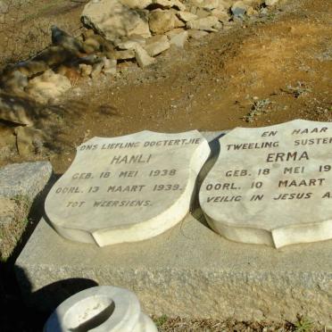 STADEN Hanli, van 1938-1939 :: VAN STADEN Erma 1938-1939