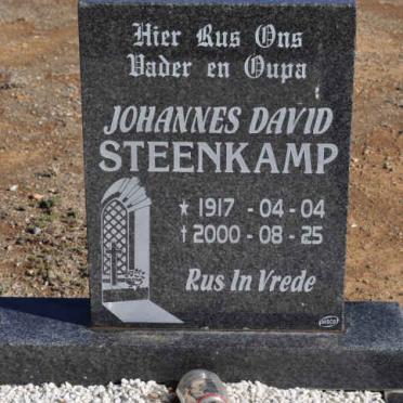 STEENKAMP Johannes David 1917-2000