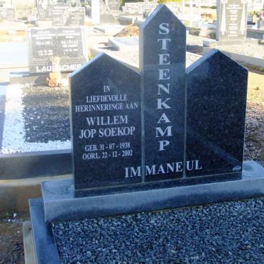 STEENKAMP Willem Job Soekop 1938-2002