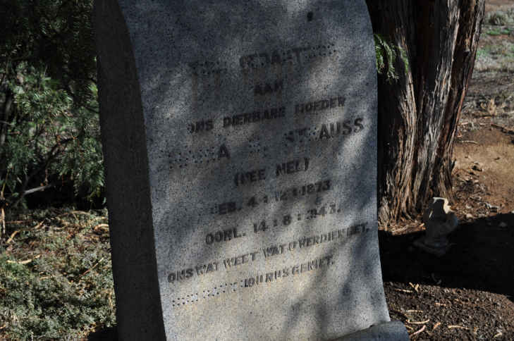 STRAUSS Maria ?. nee NEL 1873-1943