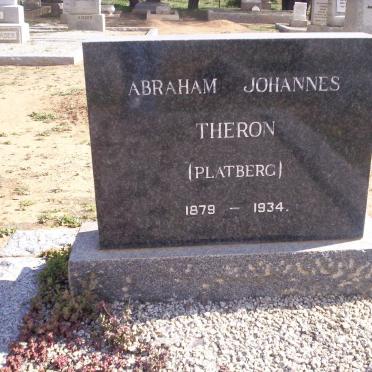 THERON Abraham Johannes 1879-1934