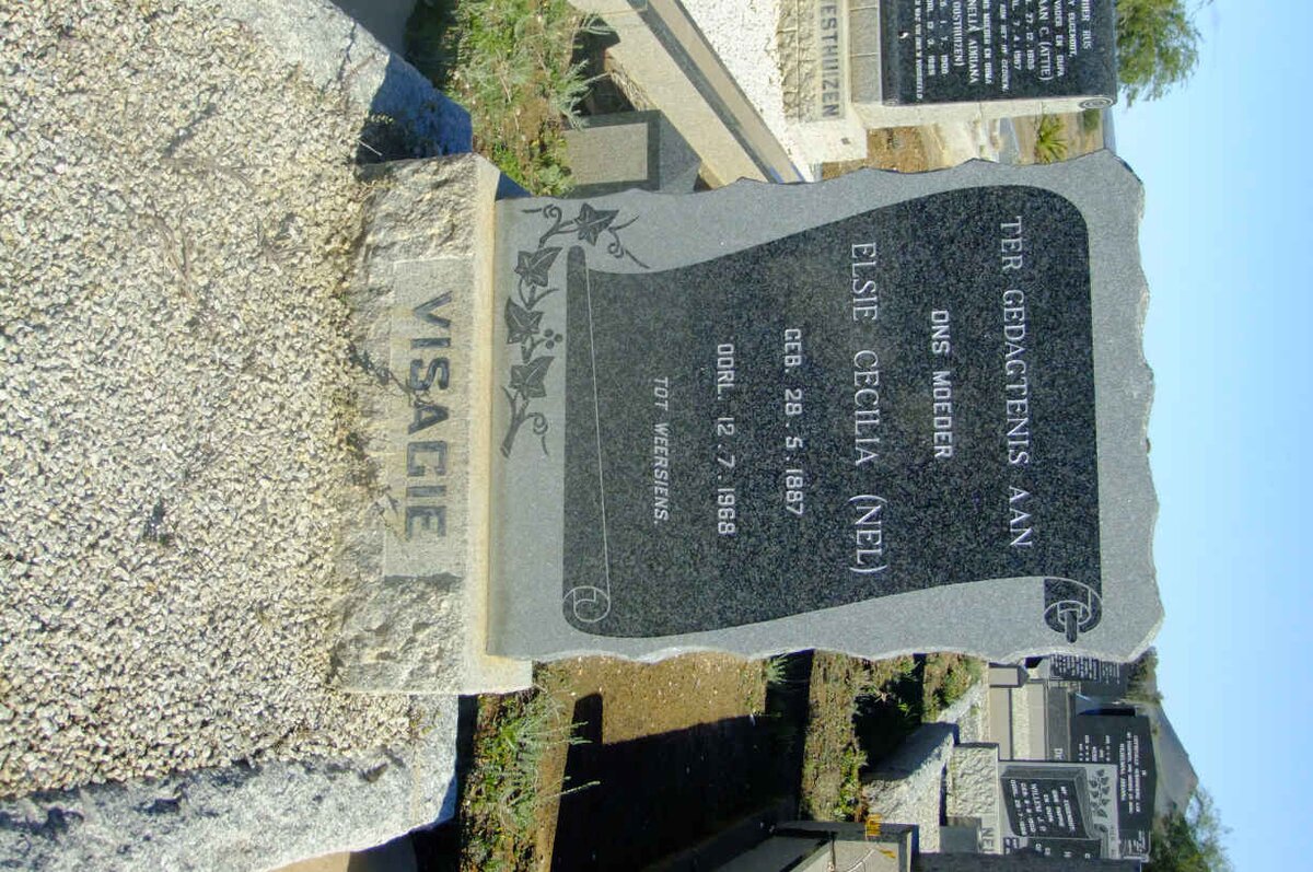 VISAGIE Elsie Cecilia nee NEL 1887-1968