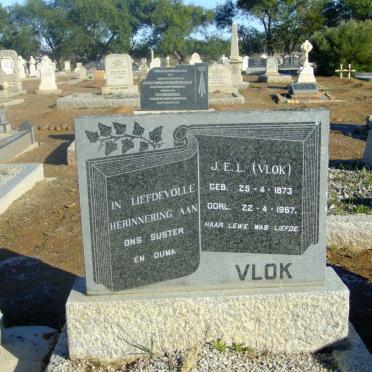 VLOK J.E.L. 1873-1967