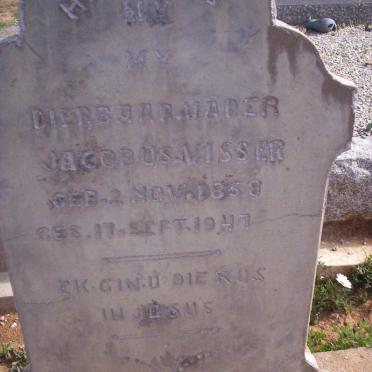 VISSER Jacobus 1858-1947