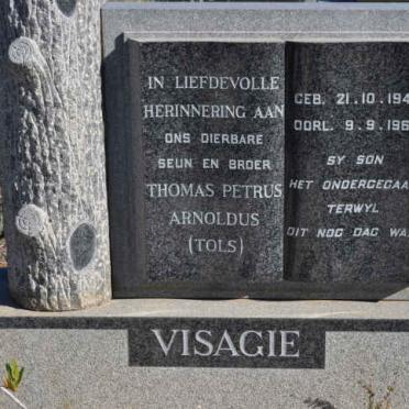 VISAGIE Thomas Petrus Arnoldus 1944-1967