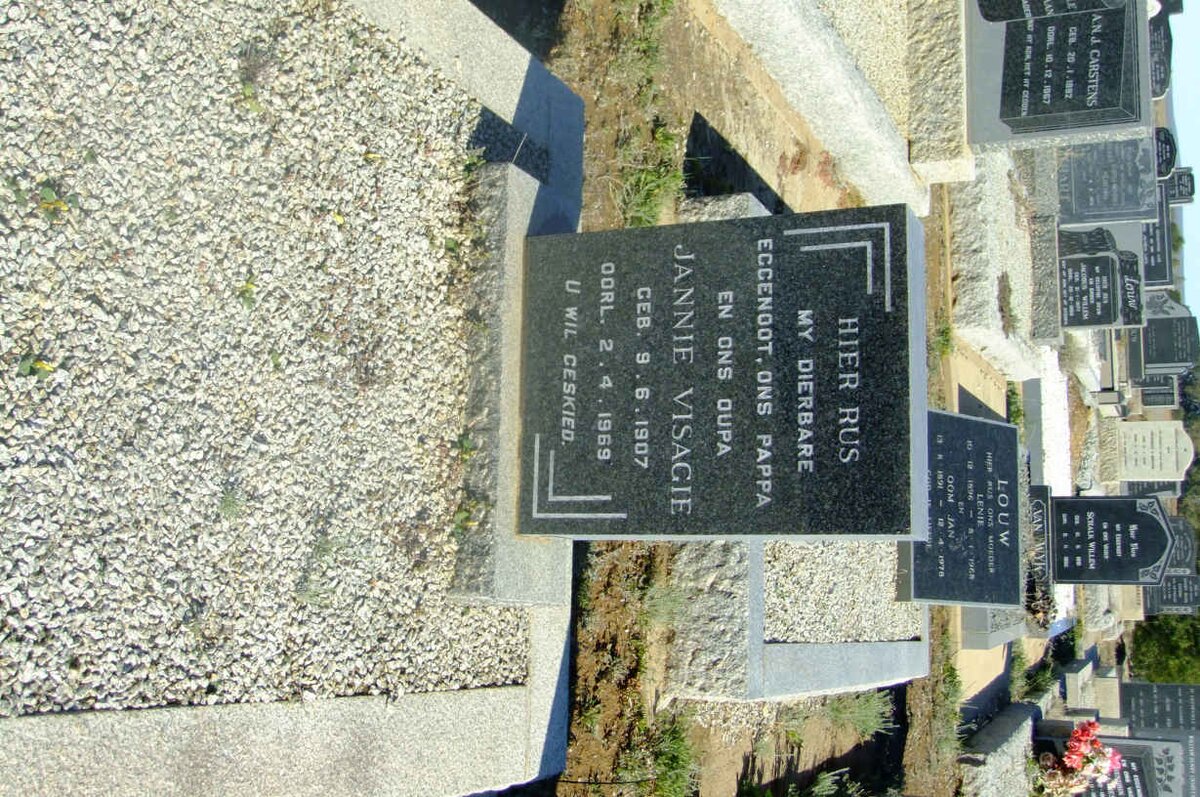 VISAGIE Jannie 1907-1969