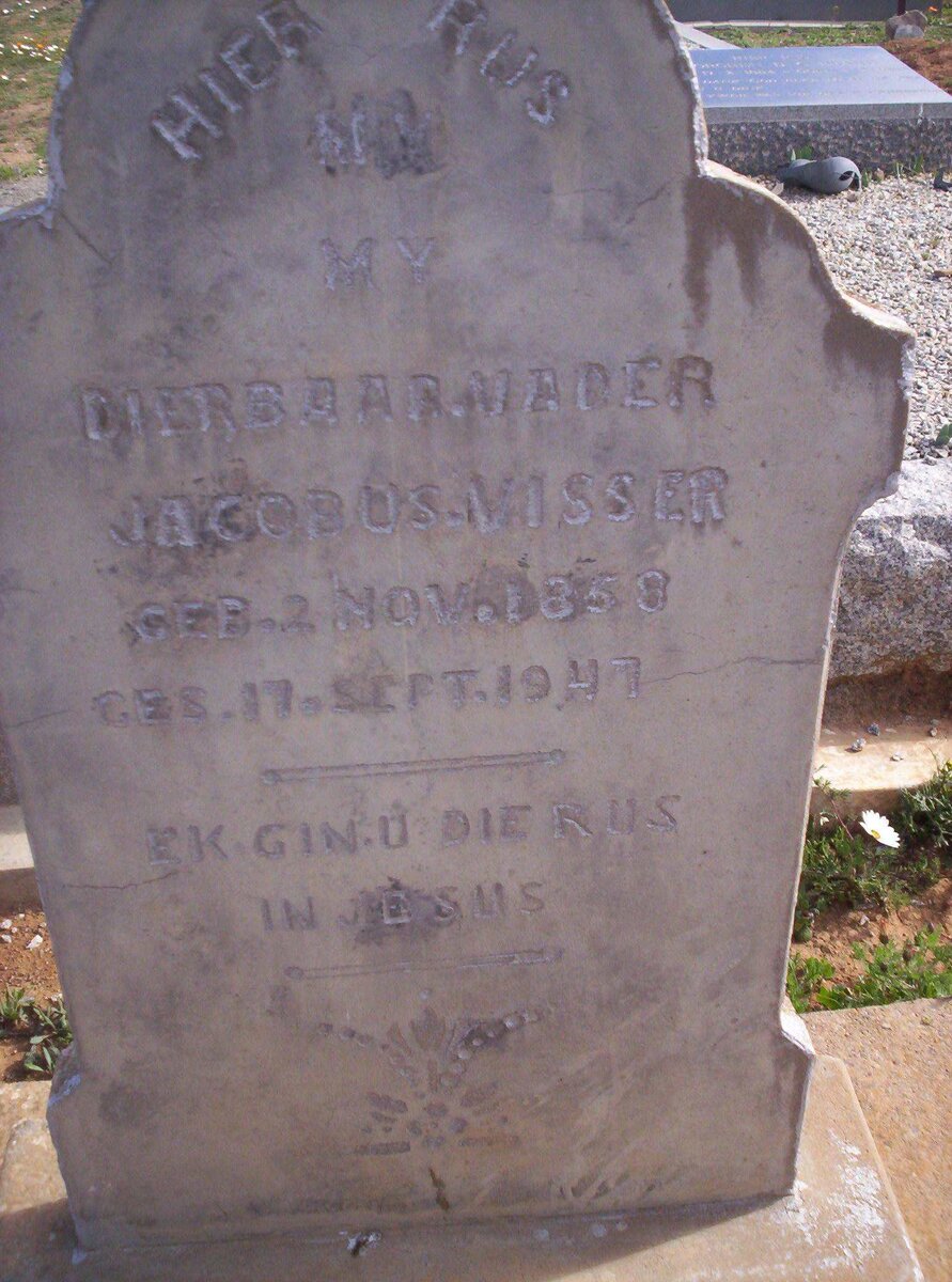 VISSER Jacobus 1858-1947