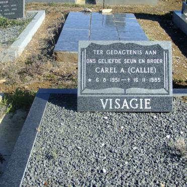 VISAGIE Carel A. 1951-1985