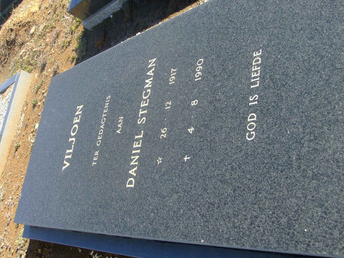 VILJOEN Daniel Stegman 1917-1990