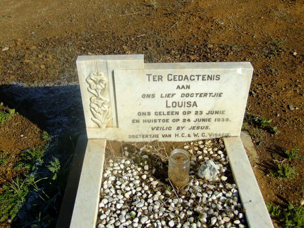 VISAGIE Louisa 1939-1939