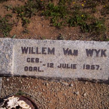 WYK Willem, van 1957-1957