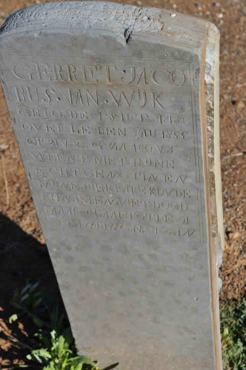 WIJK Gerret Jacobus, van 1818-1885