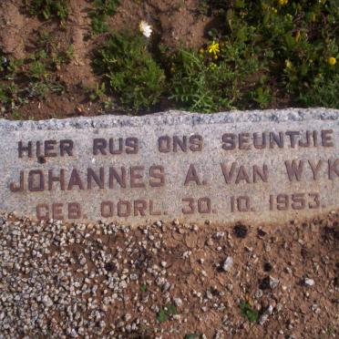 WYK Johannes A., van 1953-1953