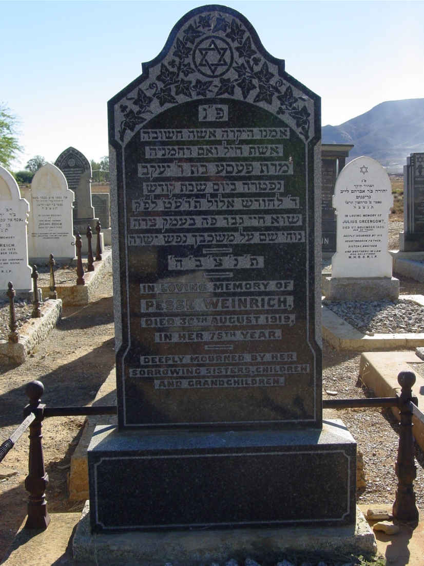 WEINRICH Pesse -1919