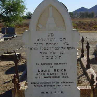 REICH Louis 1879-1926