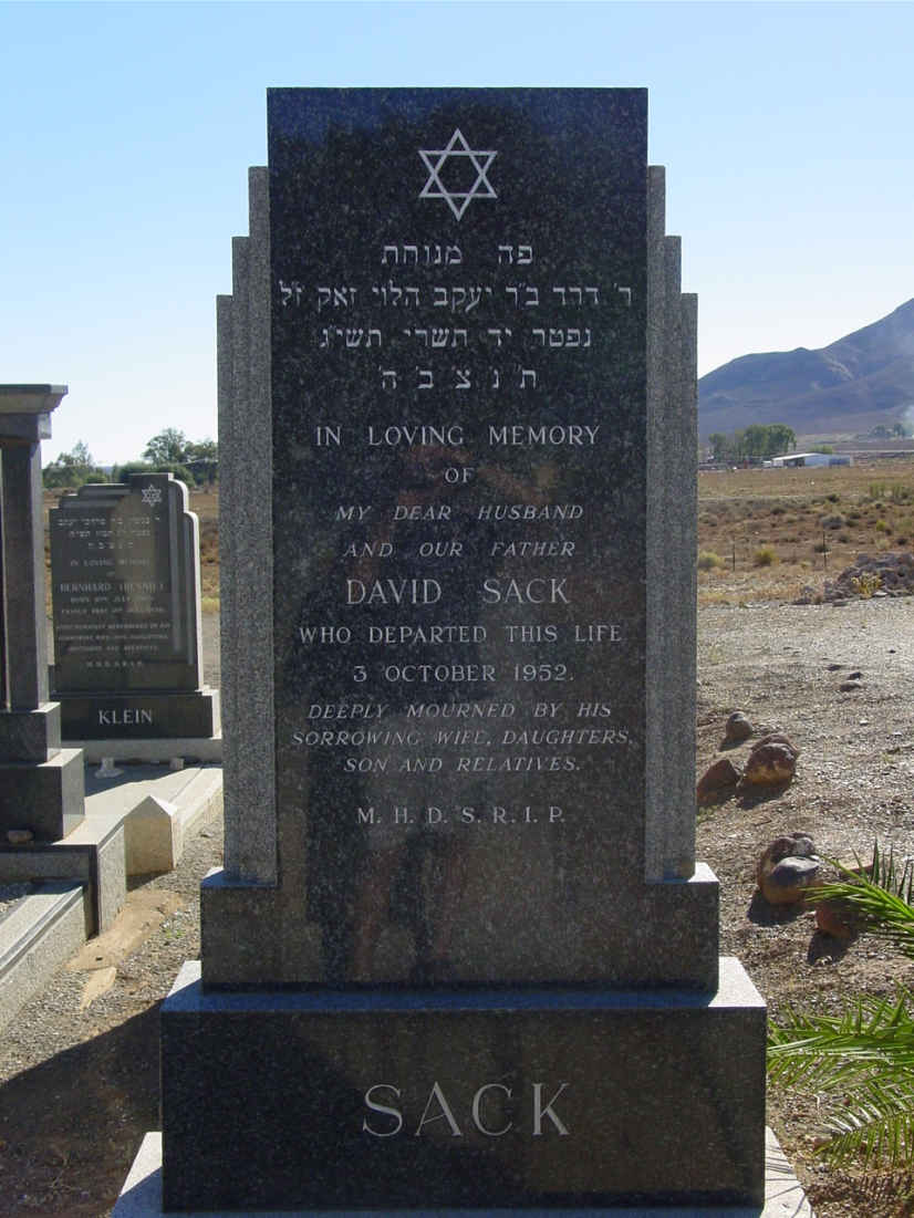 SACK David -1952