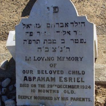 ESRIEL Abraham -1924